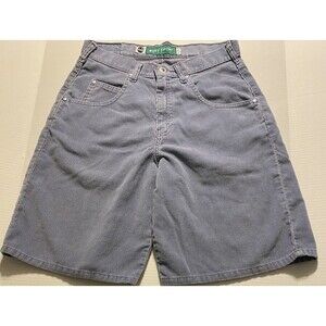 Vintage 90’s Levi’s Silvertab Boxy Short Corduroy Skate Grudge Shorts Blue 30x10